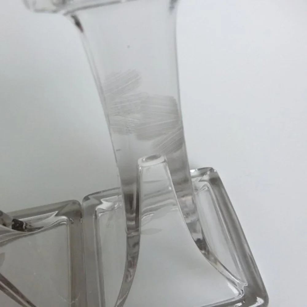 Unbranded glass candle